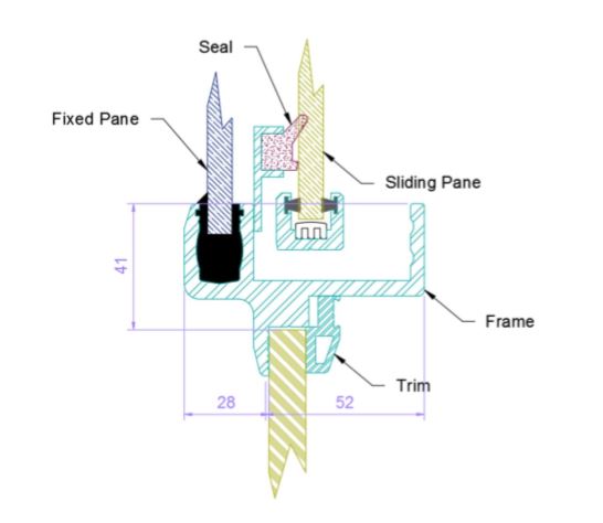 Clamp Shut Slider - SEAGLAZE MARINE